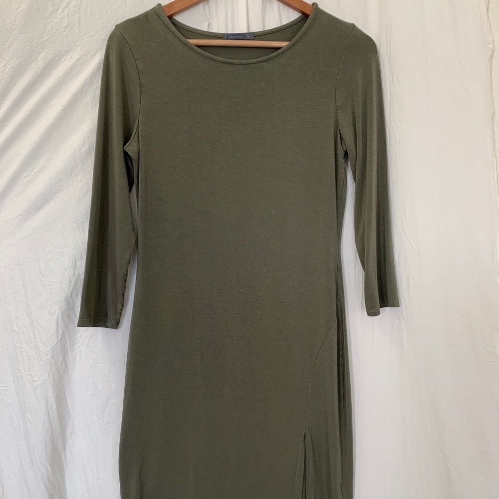 Army Green Dress